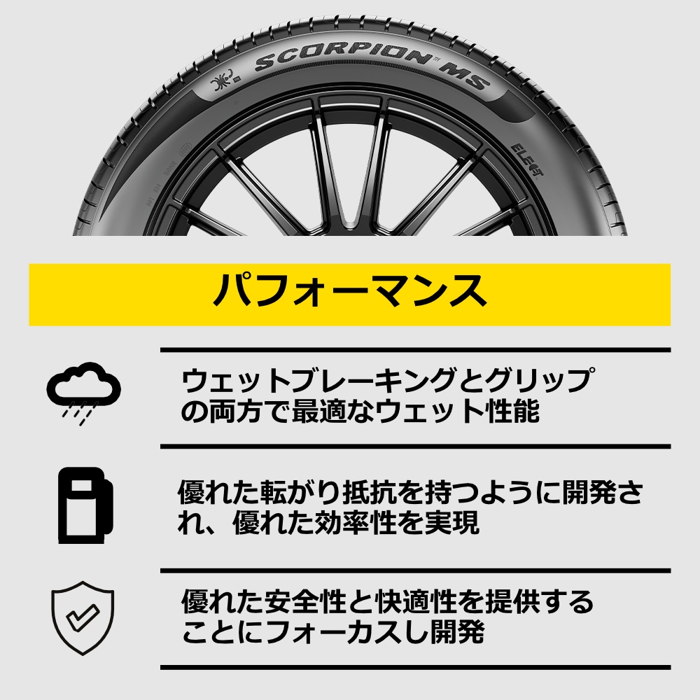 PIRELLI SCORPION MS 255/45R20 105V XL 255/45-20 ピレリ